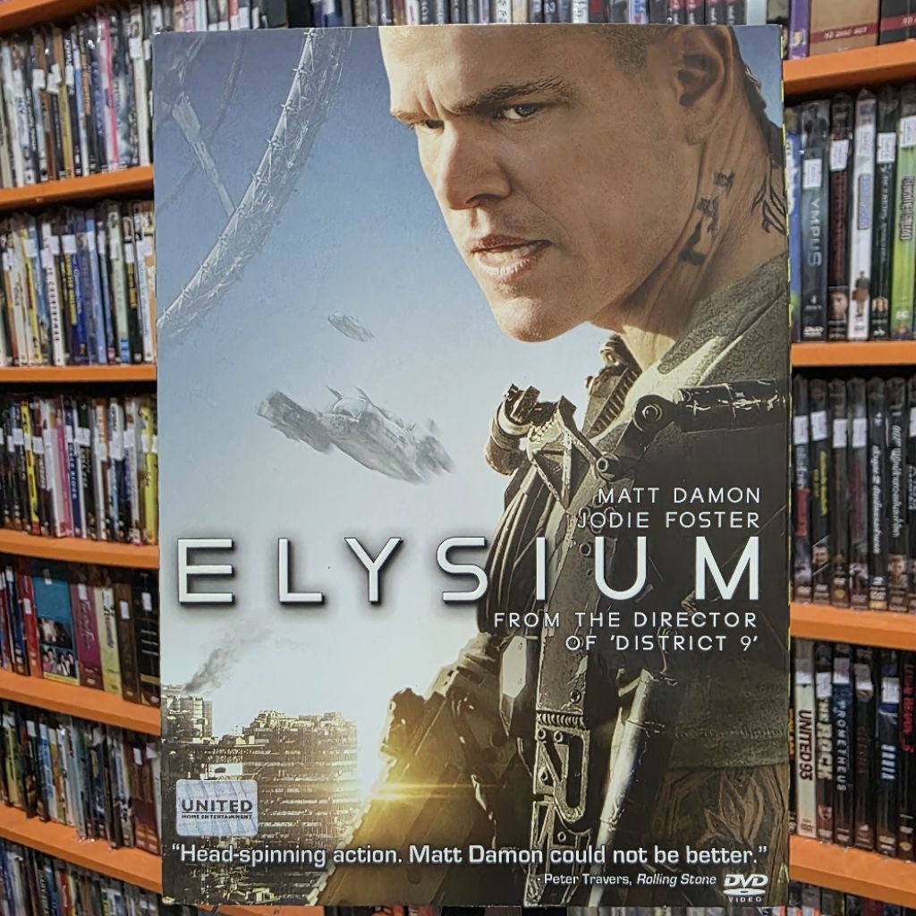 DVD :  Elysium   แผ่นแท้ลิขสิทธิ์ มีเสียงไทย + ซับไทย  [มือสอง]  15625