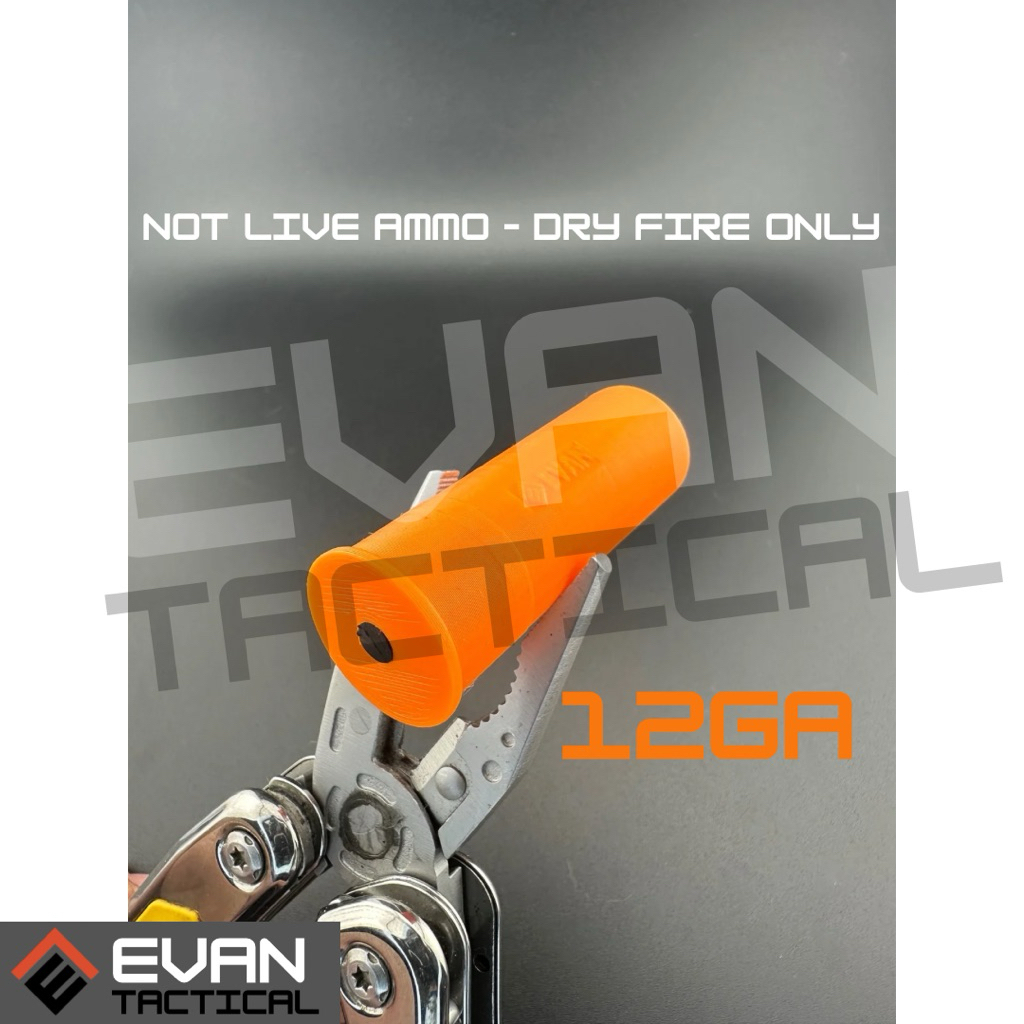 Evantactical Dummy Round – ลูกซ้อม 12ga ( 1 ชิ้น/ 4 ชิ้น )