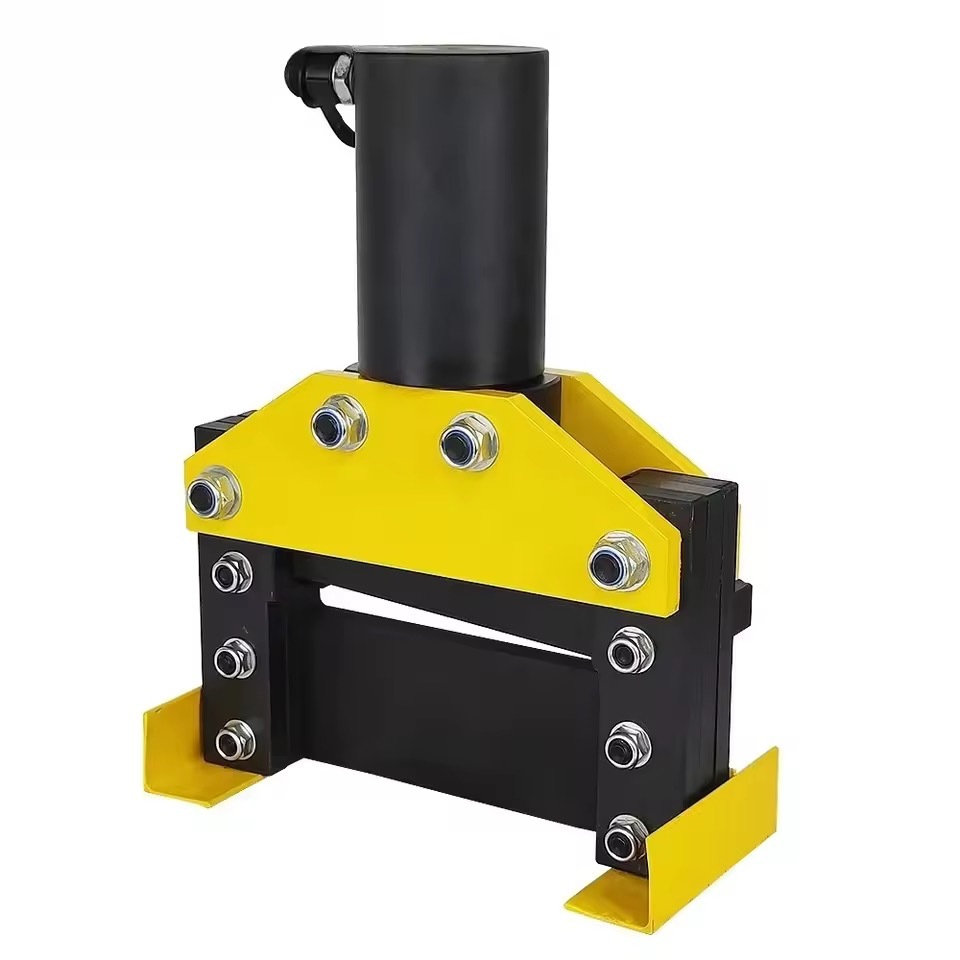 เครื่องตัดบัสบาร์ ไฮดรอลิค รุ่น CWC-200 แรงกด 35 ตัน ตัดแผ่น เหล็ก ทองแดง อลูมิเนียมหนาถึง 12mmตัดชิ