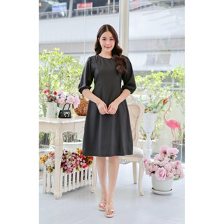 ชุดเดรสให้นม สีดำ #เดรสให้นมสีดำ