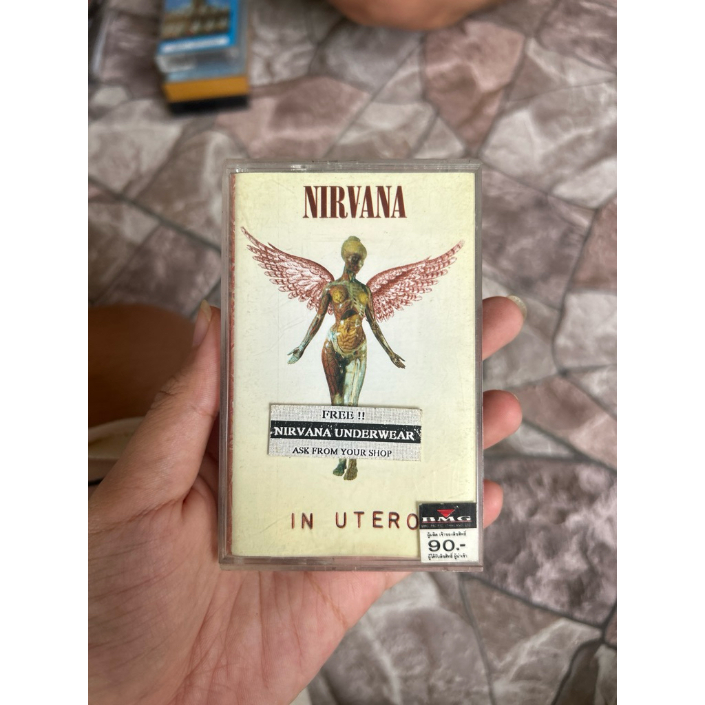 nirvana in utero แท้100%