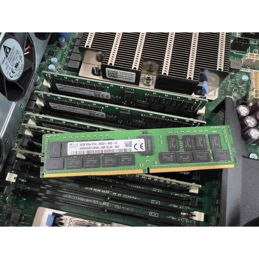 ram server 32gb ecc ddr4 2933Y  แรมเซิร์ฟเวอร์มือสองพร้อมใช้งาน