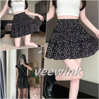 Veewink พร้อมส่งจากกทม สไตล์เกาหลี โปรงสั้น/กระโปรงสั้น สีน่ารักมากใส่สบาย มีซับในเมื่อสวมใส่ก็ดูดีดูผอมเพรียว S-XL