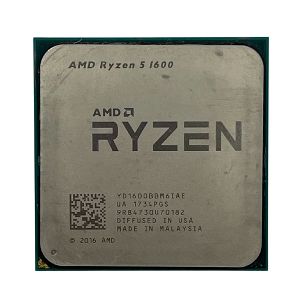 AMD RYZEN 5 1600 AM4 ซีพียูมือสอง ประกัน 30 วัน