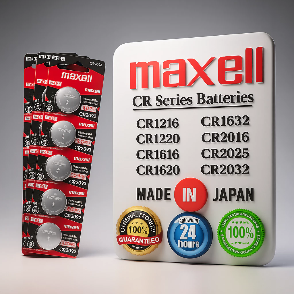 ถ่านกระดุม Maxell CR1220/CR1616/CR2016/CR2025/CR2032 3V thumbnail 3