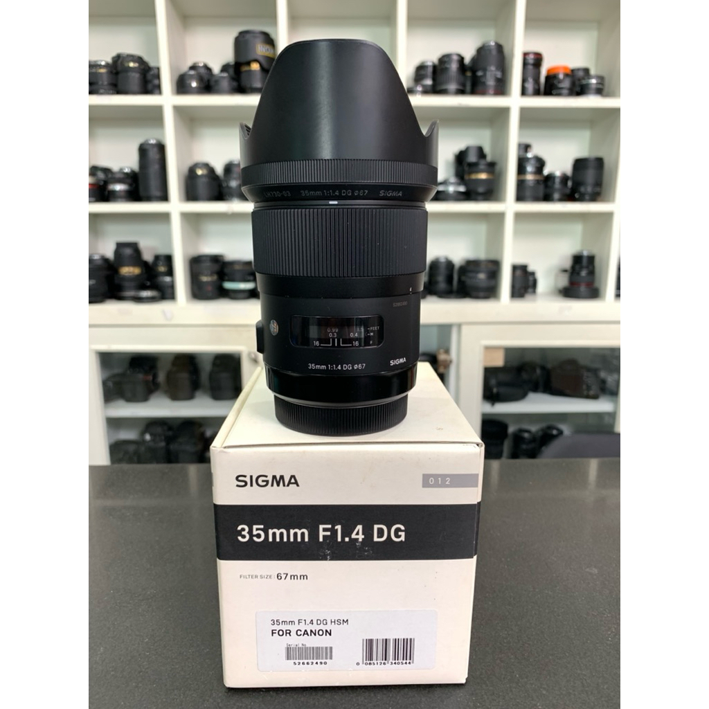 SIGM 35 mm F1.4 FOR CANON EF