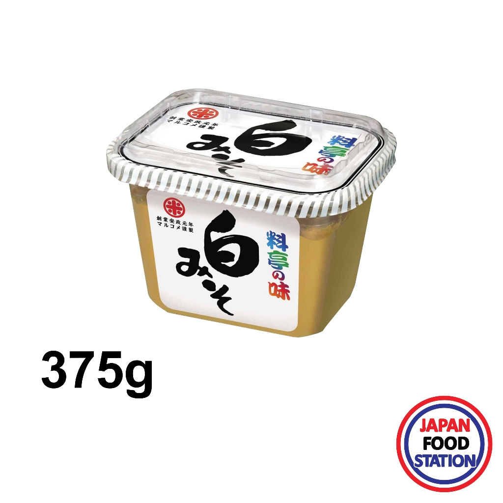 MARUKOME SHIRO MISO 375 G (14355) เต้าเจี้ยวบด/มิโสะเข้มข้น JAPANESE MISO