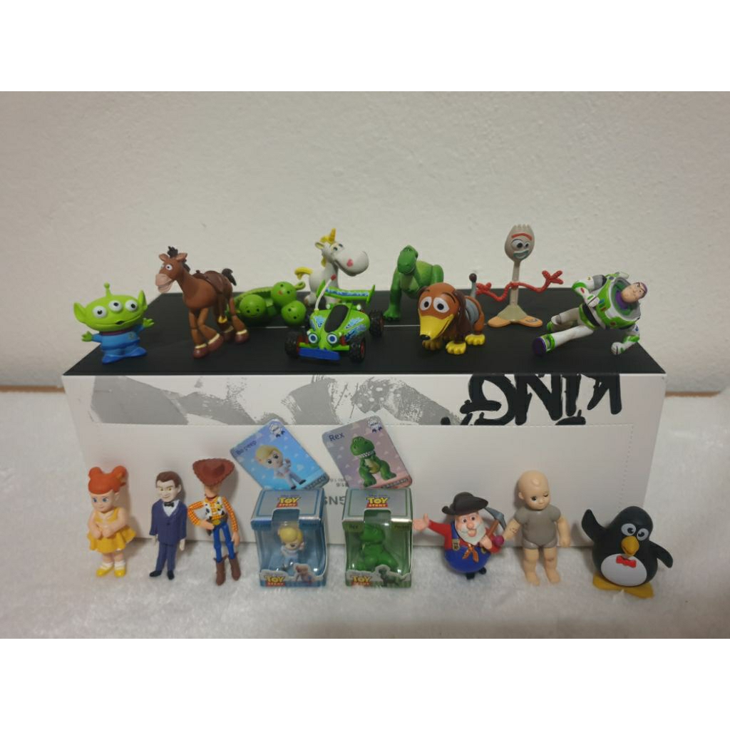 ⚡พร้อมส่ง⚡ Toy story Mini Figures Collection มินิฟิกเกอร์ 30ปี , กาชาปอง Gachapon / Disney Pixar