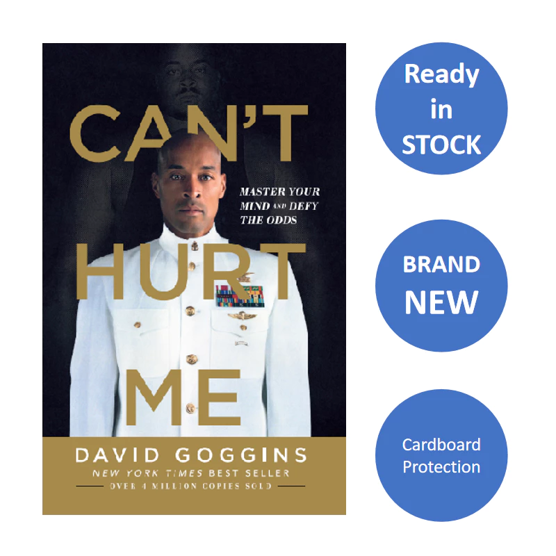 ENGLISH Can't Hurt Me Never Finished Paperback Book Biography