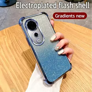 เคสกากเพชรหรูหรา สำหรับ VIVO V70 V60 V60lite V50 V50Lite V40 pro V40Lite กันกระแทก4มุม