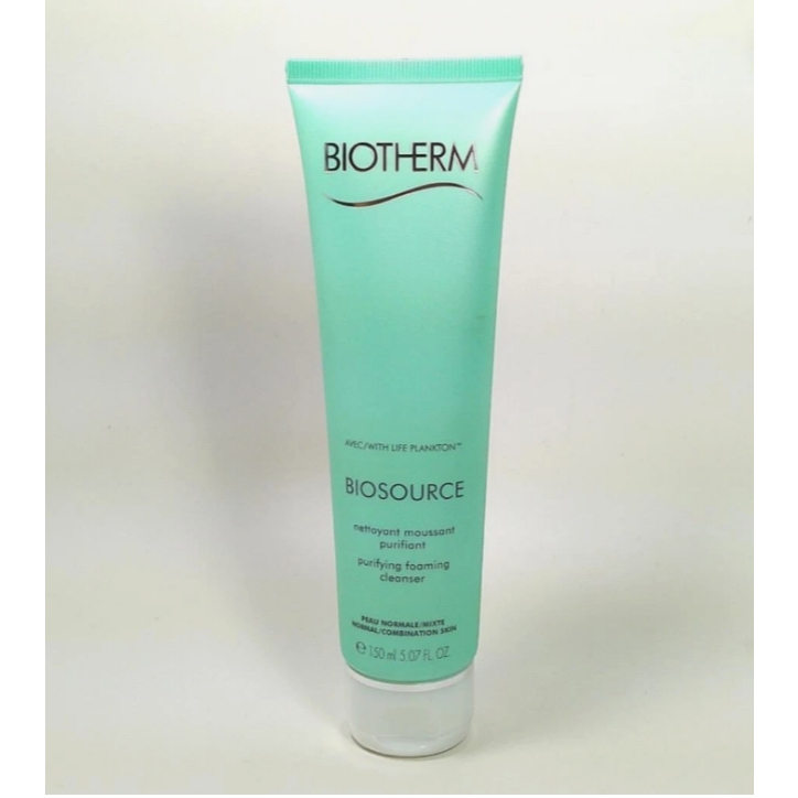 BIOTHERM BIOSOURCE FOAMING CLEANSER สำหรับผิวธรรมดา - ผิวผสม 150 ML ผลิตภัณฑ์ทำความสะอาดผิวหน้า