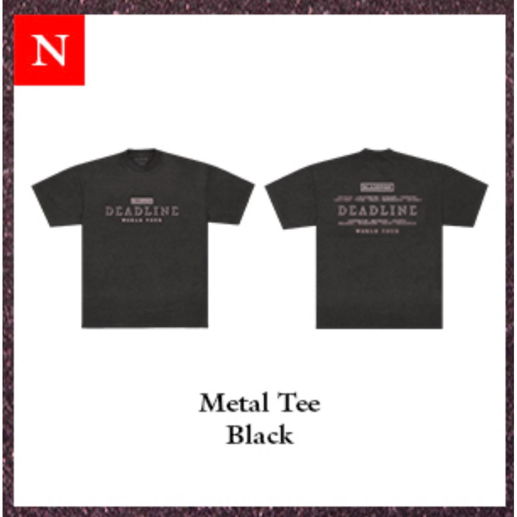 เสื้อ deadline Blankpink