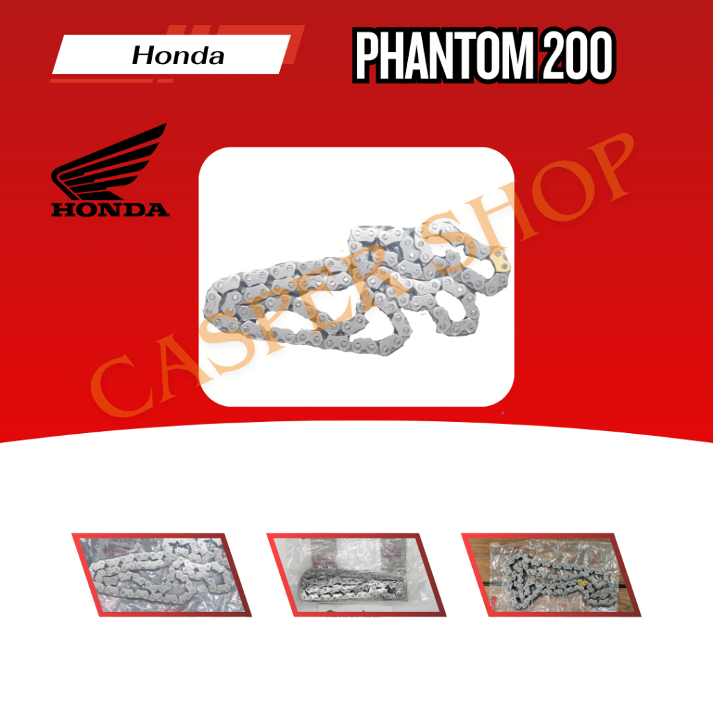 อะไหล่ phantom 200 โซ่ราวลิ้น 102ข้อ แท้ Honda 100% [⚡️พร้อมส่ง⚡️]