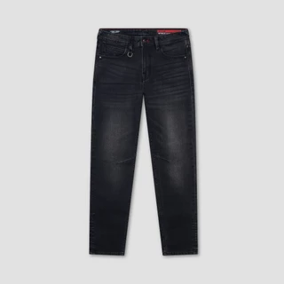 DAVIE JONES [BE FEARLESS] กางเกงยีนส์ผู้ชาย Skinny Fit Jeans สีดำ CO0084