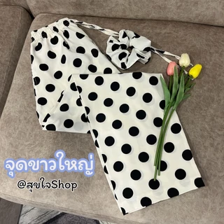 กางเกงผ้าไหมญี่ปุ่นเกรดพรีเมี่ยมขาปล่อย 2 กระเป๋า ทรงกระบอก เชือกปรับรูดได้ มีโดนัทมัดผมให้