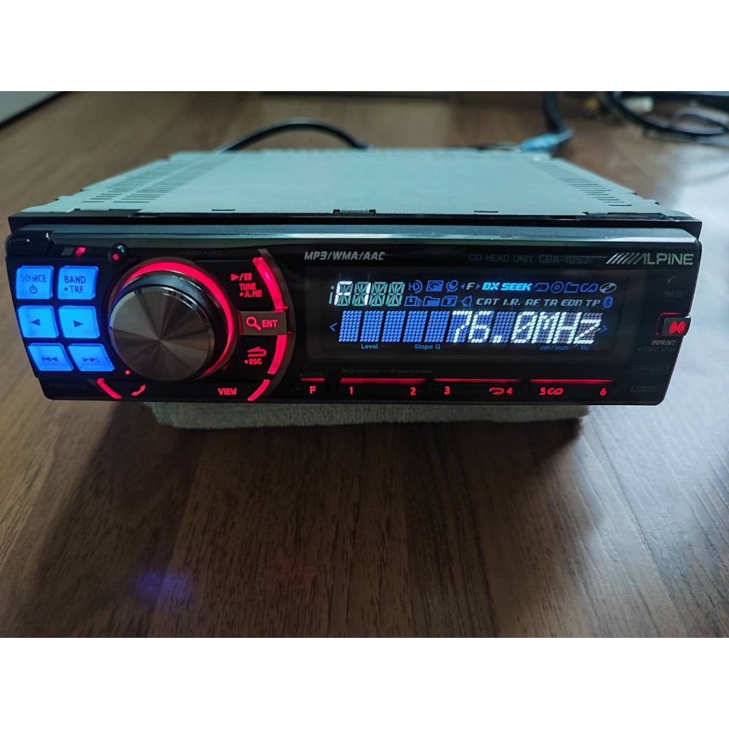 Alpine cda-105ji มือสองjapan