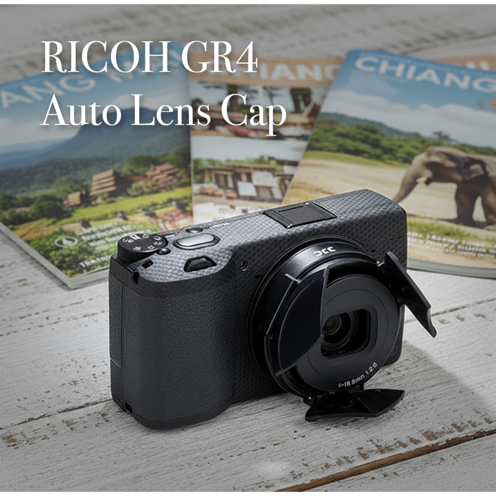 Auto Lens Cap Ricoh GRIV GR4 JJC ALC-GR4 ฝาปิดหน้าเลนส์อัตโนมัติ