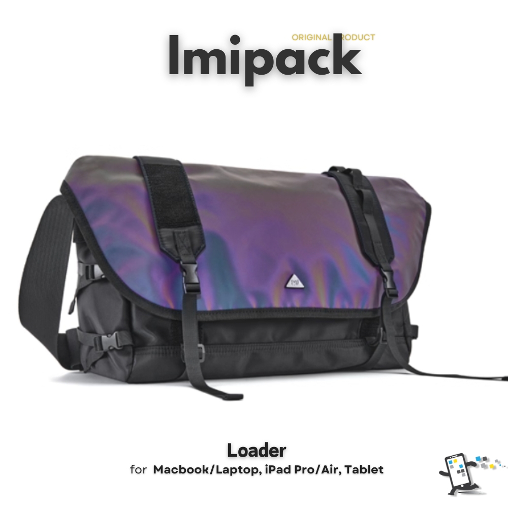 Imipack Loader กระเป๋าสำหรับ Macbook กระเป๋าสำหรับ Macbook Pro M2, M1, 14-16", Macbook Air 13-15" แล