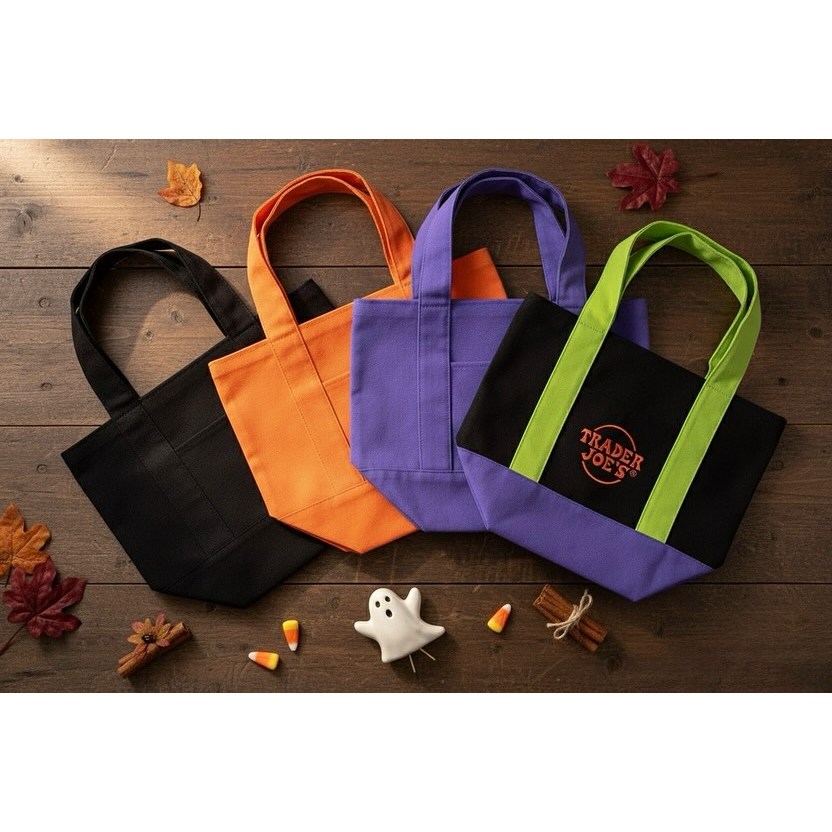 กระเป๋า Trader Joe’s Mini Canvas Tote - Halloween 2025