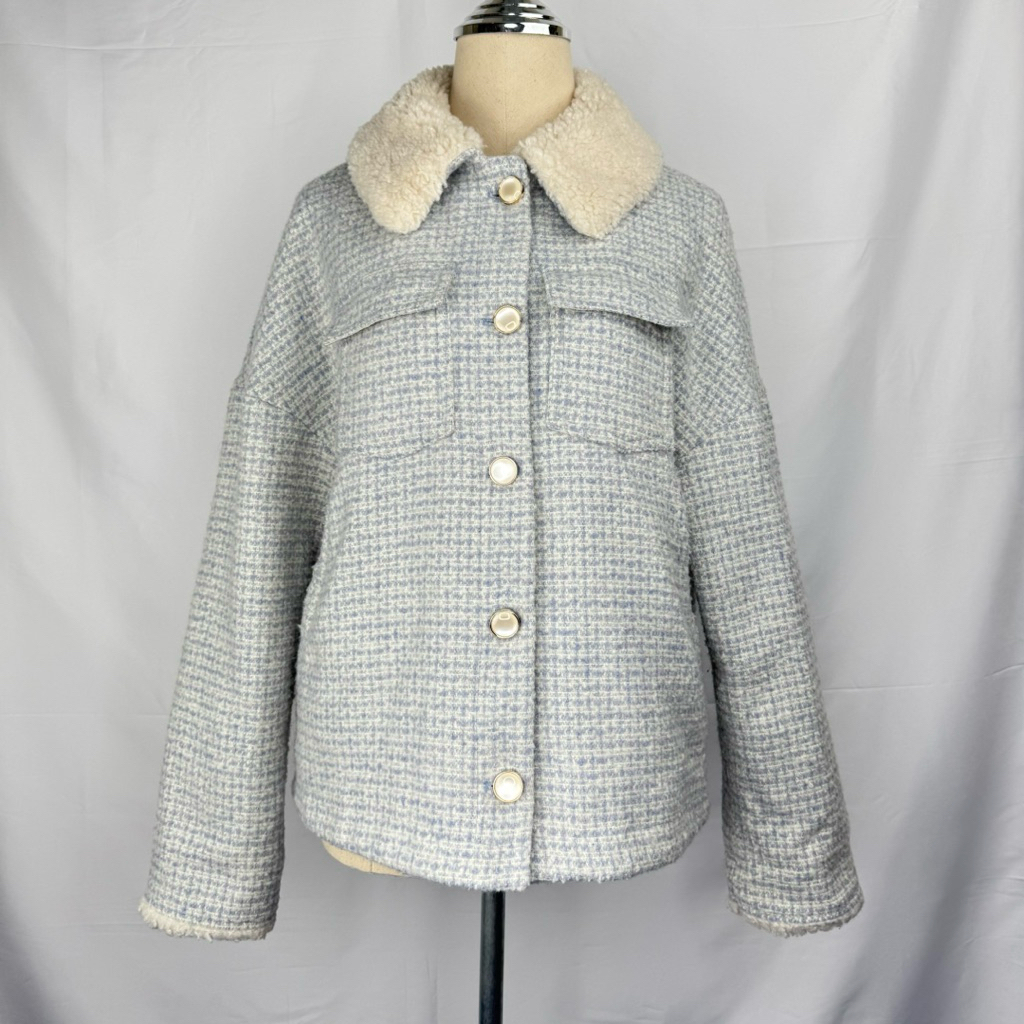 P41 เสื้อคลุมทวิตแบรนด์นำเข้า มือสอง