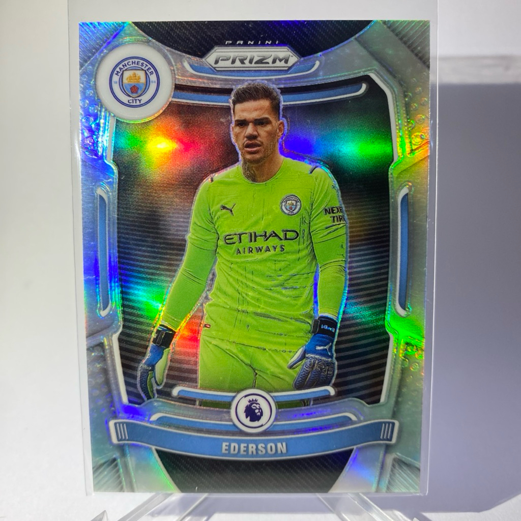 การ์ดนักฟุตบอล EDERSON, (PRIZM), MANCHESTER CITY, PANINI PRIZM 2021