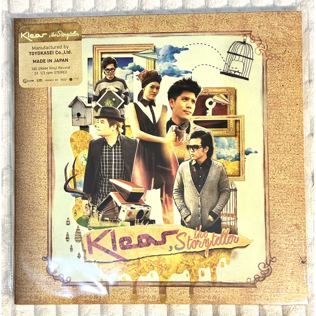 แผ่นเสียง  | Vinyl | วง Klear  |  อัลบั้ม The Storyteller  : แผ่นใหม่