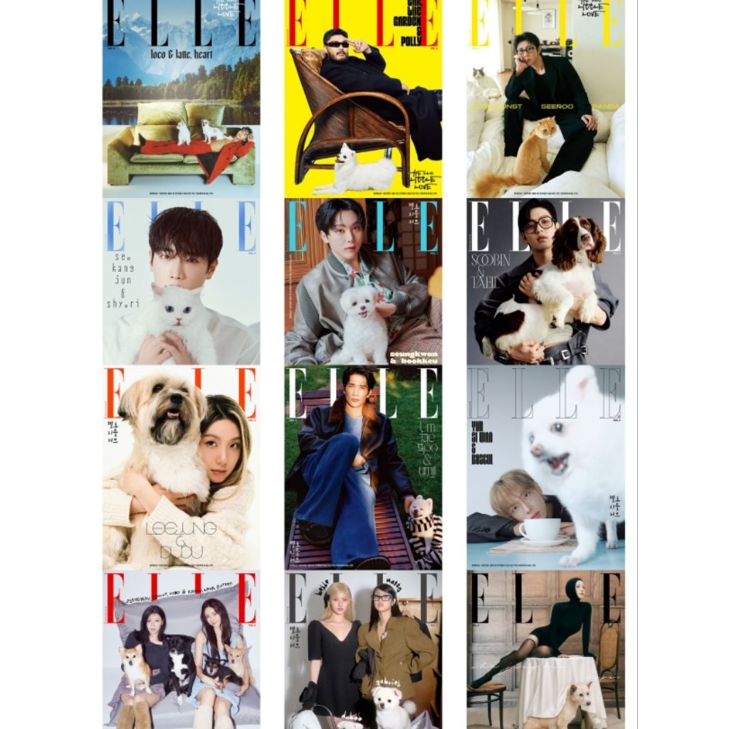 พรีออเดอร์💥ELLE 2025.11 Vol.2 ปก Yim Siwan,JEONGYEON & TZUYU, BELLE & NATTY, SEUNGKWAN,SOOBIN