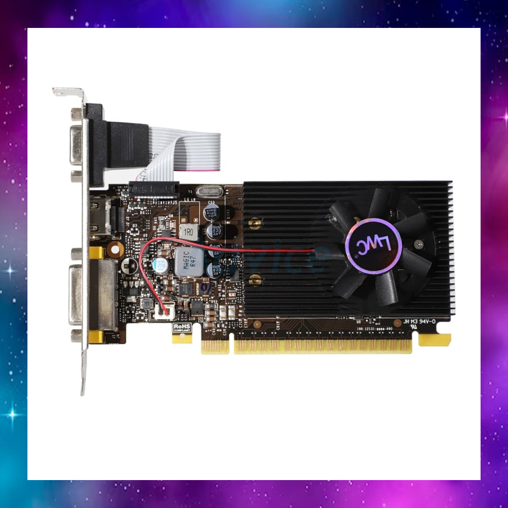 VGA (การ์ดแสดงผล) LONGWELL GEFORCE GT730 730 - 2GB DDR5 ใช้งานปกติ