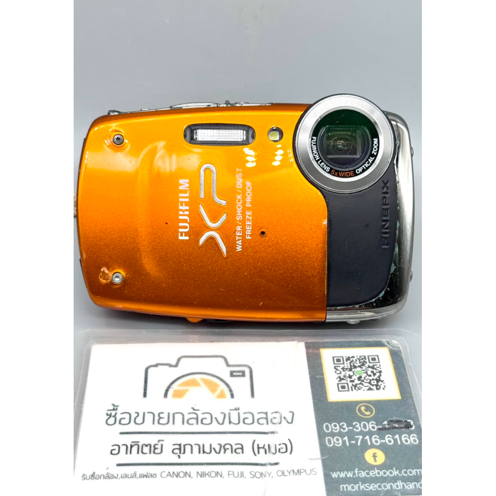 กล้อง Fujifilm finepix XP20 ใช้งานได้ปกติทุกระบบรอยเยอะหน่อย 🔴 ผ่อนได้ สินค้าเป็นมือสอง