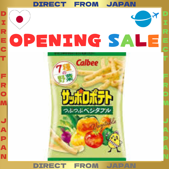 [Sapporo Potato] Calbee Sapporo Potato Crunchy Vegetable Mini 9g