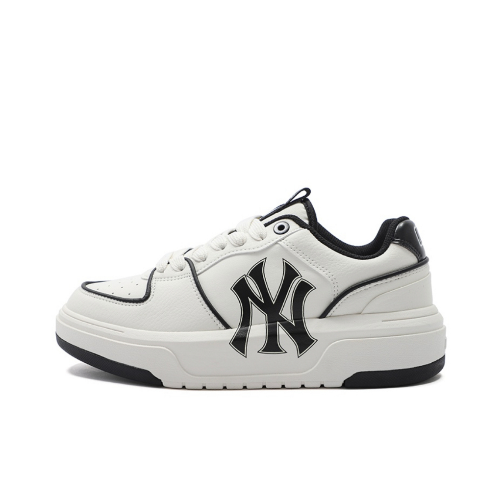 MLB Chunky Liner PU Sneakers รองเท้าMLB ชายและหญิง สะดวกสบาย รองเท้าผ้าใบ จัดส่ง