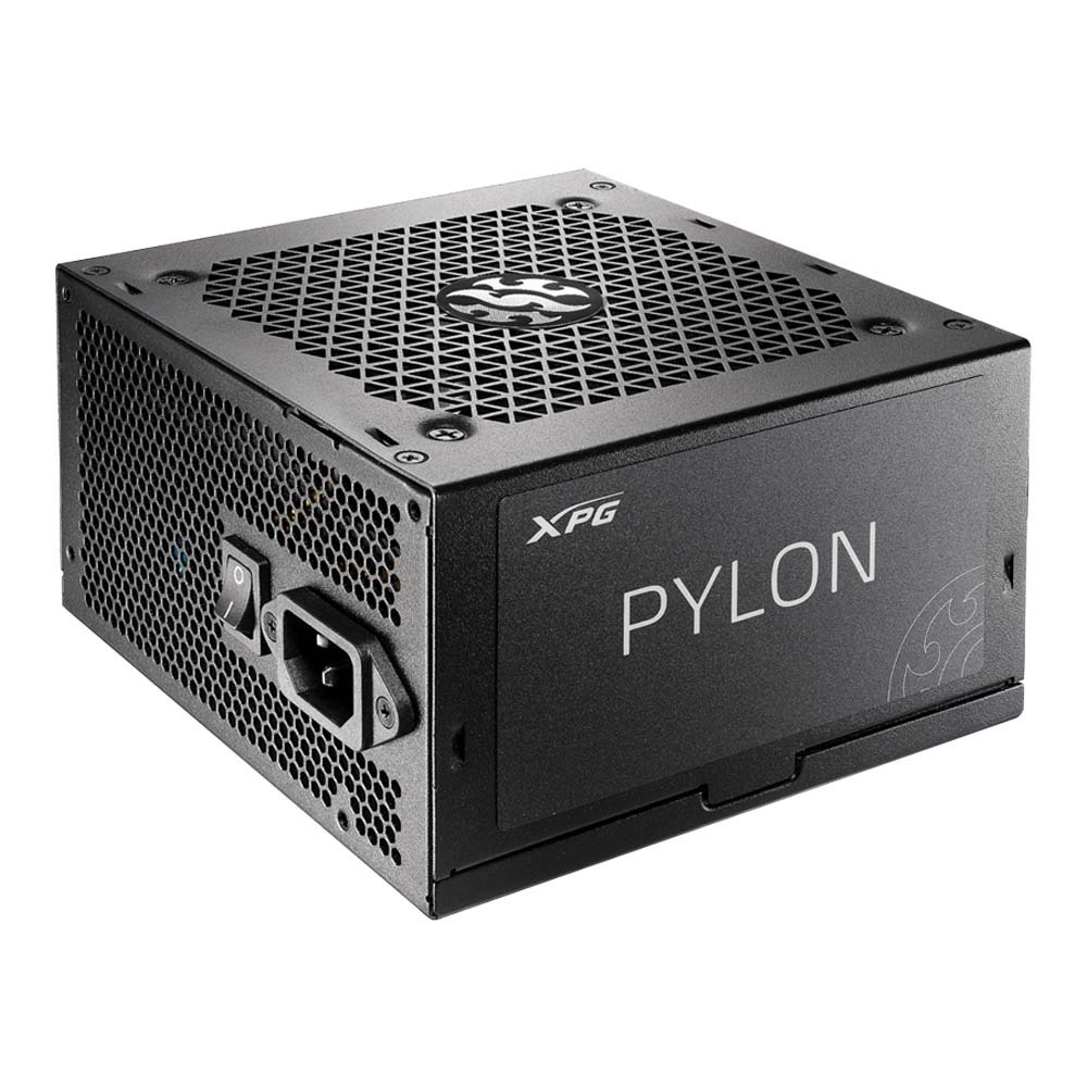 POWER SUPPLY (อุปกรณ์จ่ายไฟ) XPG (PYLON 650W) (PYLON 550W) 80 PLUS BRONZE BLACK ATX