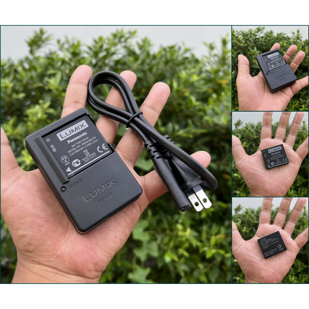 ⚡ร้านนี้ส่งไว⚡มือ 2 แท้ 100% แบต Panasonic Lumix DMW-BCK7E NCA-YN101F / NCA-YN101G) & แท่นชาร์จ DE-A