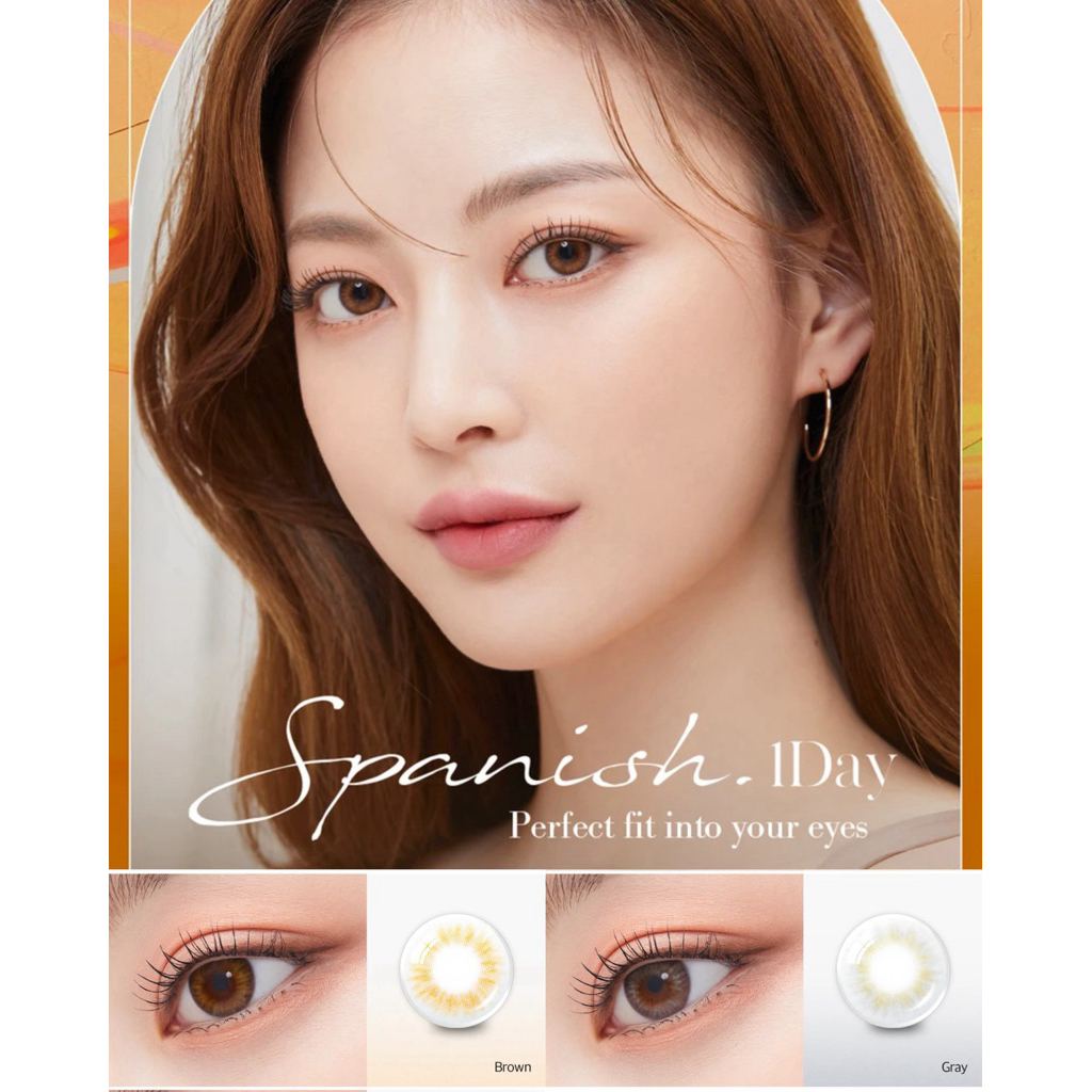 (1day) OLENS รุ่น SPANISH 1DAY คอนแทคเลนส์เกาหลี