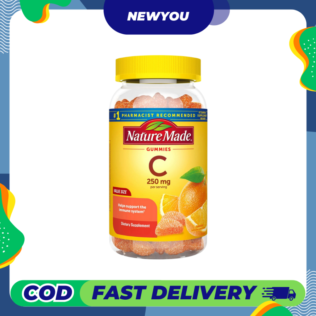 วิตามินซี แบบกัมมี่ Nature Made Vitamin C 250 mg 120ชิ้น
