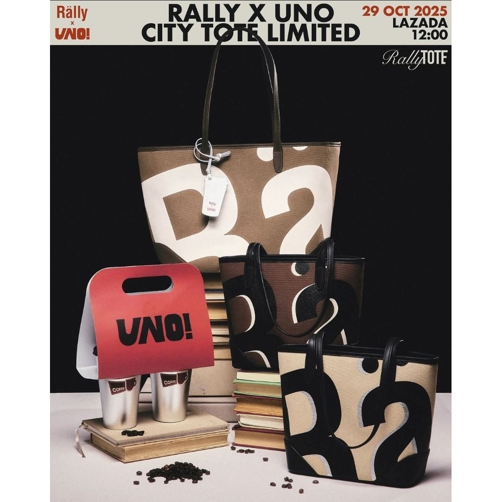 พร้อมส่ง Rally City Tote รอบกด 29/10 คอลใหม่ล่าสุด👜 ใช้โค้ดลด 20%