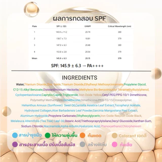 สกินทินต์ RADIANT SKIN TINT SPF 50+ PA++++ ขนาด 25 มล. (thanthai)