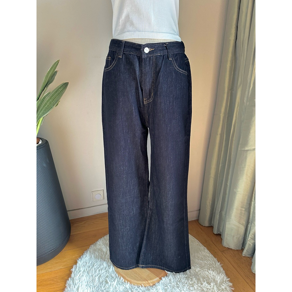 PROMTHONG - กางเกงยีนส์ทรงกระบอก PTJ3303- แท้ 💯NEW!