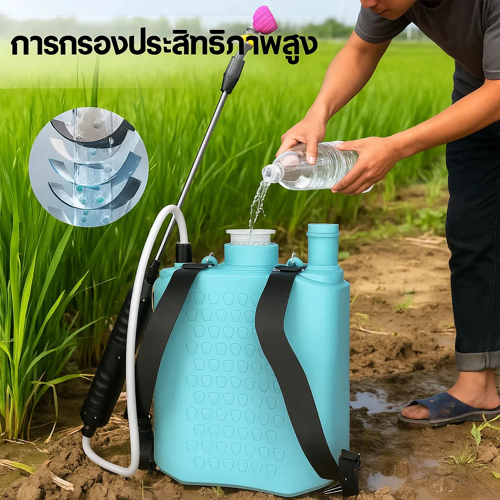 Uneedtools เครื่องพ่นไฟฟ้าสะพายหลัง 8L/10L/16L การเกษตร thumbnail 4