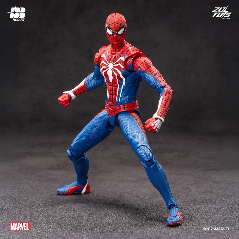 (ลิขสิทธิ์แท้) (1950-01) Spider-Man: ADVANCED SUIT จาก ZD TOYS MARVEL THAILAND