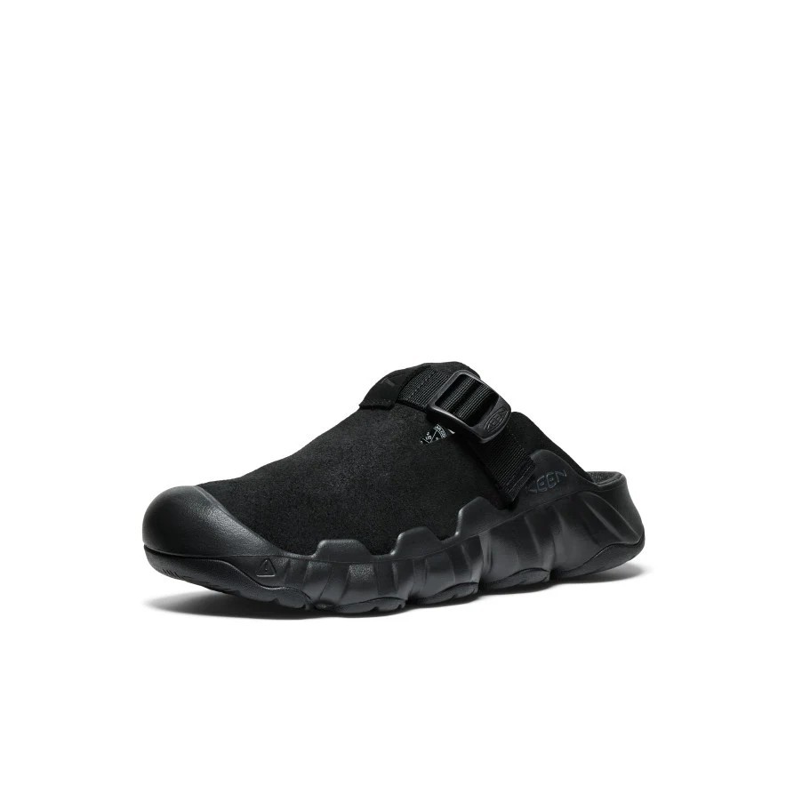 KEEN حذاء Hyperport Clog جلد — أسود — صورة 4