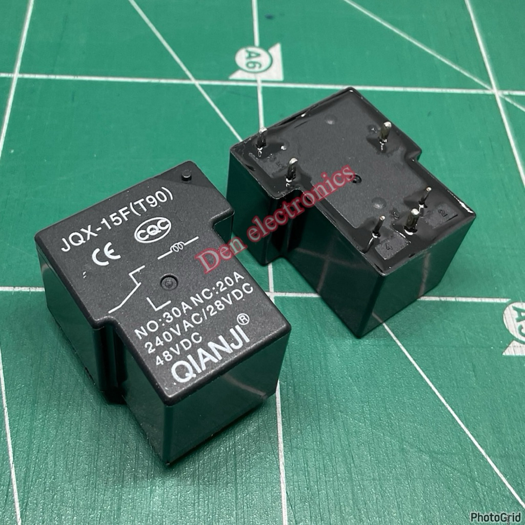 รีเลย์ JQX-15F (T90) 30A 48VDC สำหรับเครื่องเชื่อม พร้อมส่ง