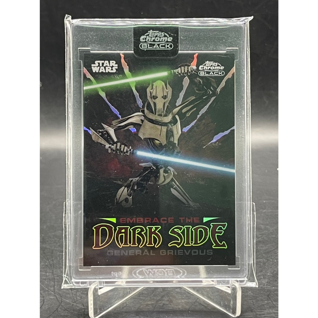 2023 Topps Chrome Black Star Wars – “Embrace the Dark Side” General Grievous ED-14