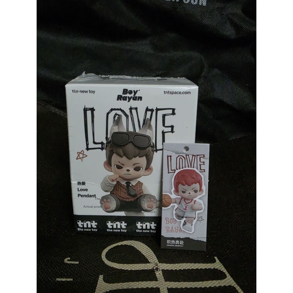 พร้อมส่ง) แบบเช็คการด TNTSPACE Rayan Love Series Pendant Blind Box Figure ของแท้