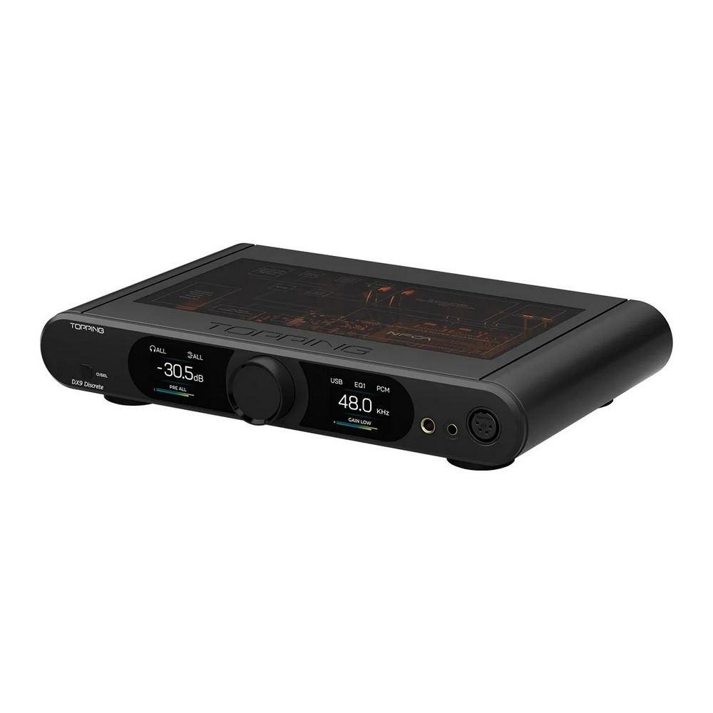 [ประกันศูนย์ไทย] Topping DX9 Discrete DAC/AMP Fully Discrete 1 Bit ระบบ PSRM เสียงนิ่งรายละเอียดครบ