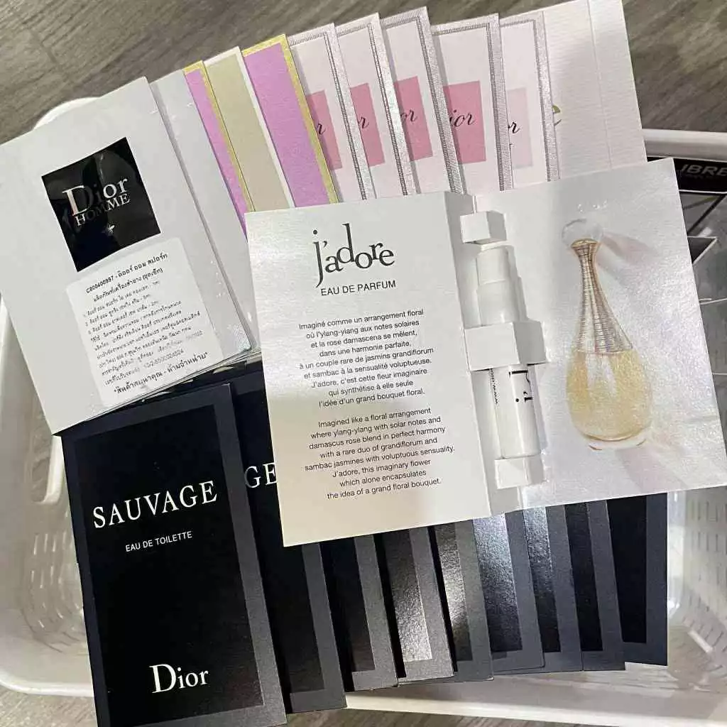 Dior น้ำหอม Vial 1 ML, Sauvage,Miss Dior (ของแท้ ป้ายไทย)