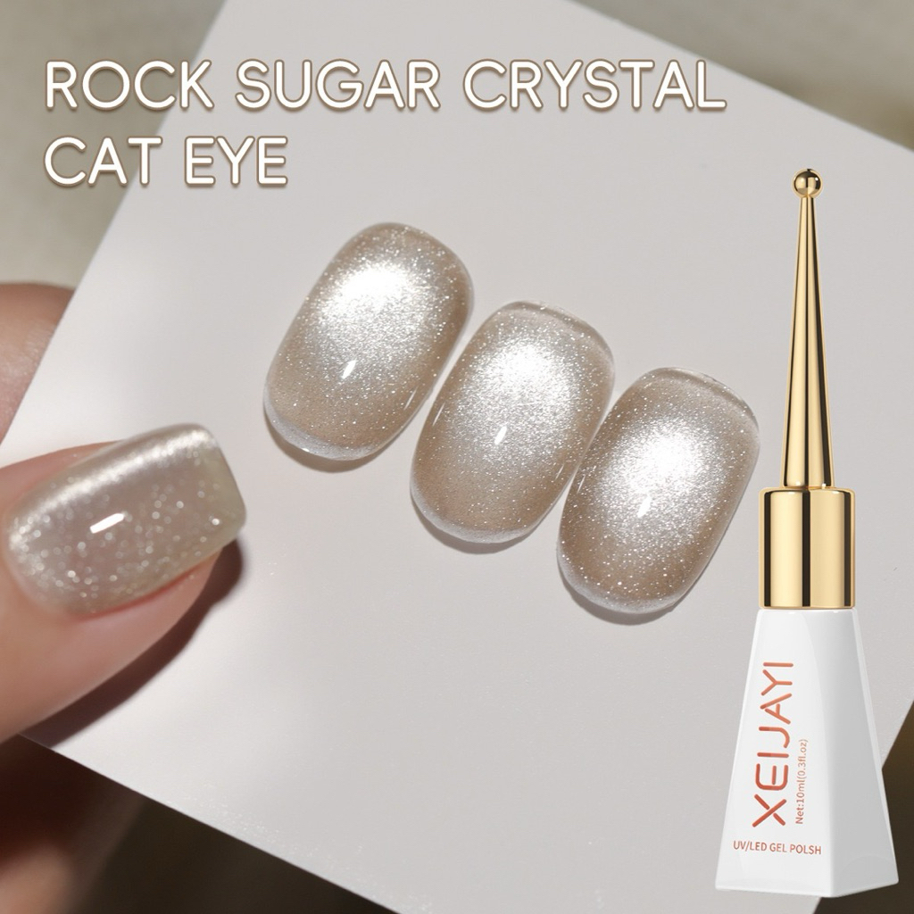 XEIJAYI สีทาเล็บเจล Crystal Cat Eye Collection ขนาด 10ml สินค้าพร้อมส่ง - รูปที่ 7