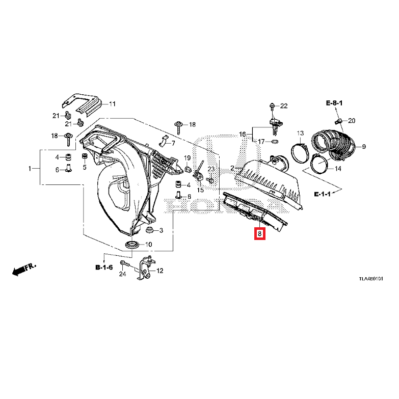 Honda CRV G5 2.4 กรองแอร์ กรองอากาศ แท้เบิกศูนย์ ตรงรุ่น