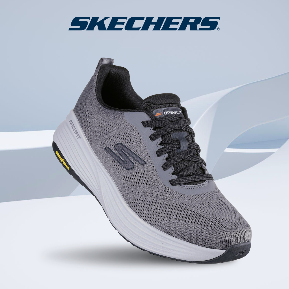 Skechers สเก็ตเชอร์ส รองเท้าผู้ชาย Men GW Stability 2.0 GOwalk Shoes - 217002-GYCC (latest)