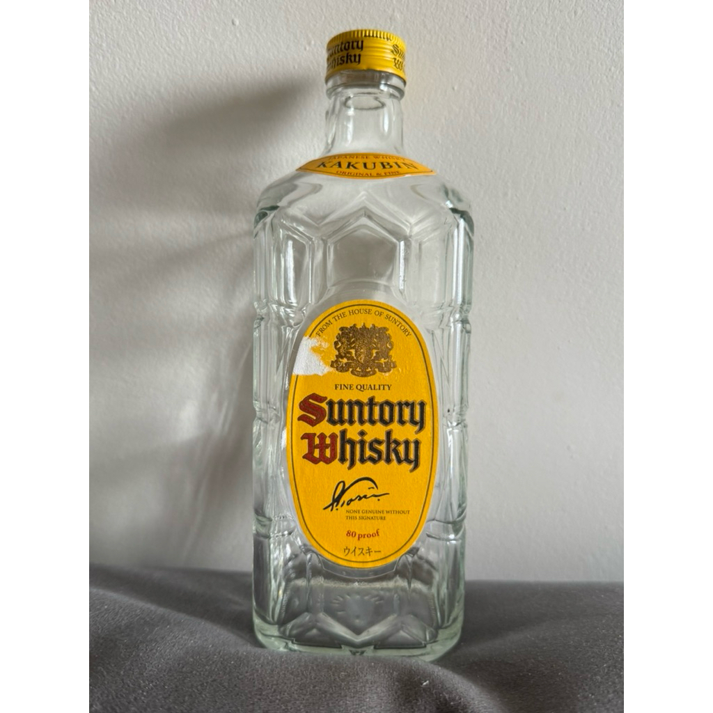 ขวดเปล่า ขวดตั้งโชว์ Suntory Whisky